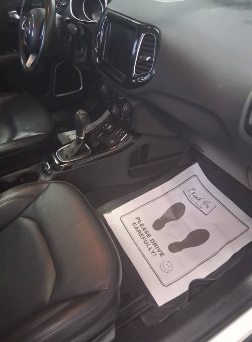 Jeep Compass — Dash & Console — After